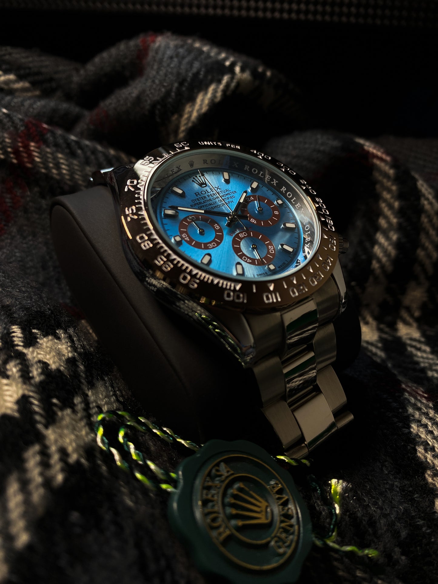 Rolex Daytona AA+ Ice Blue Dial Platinum