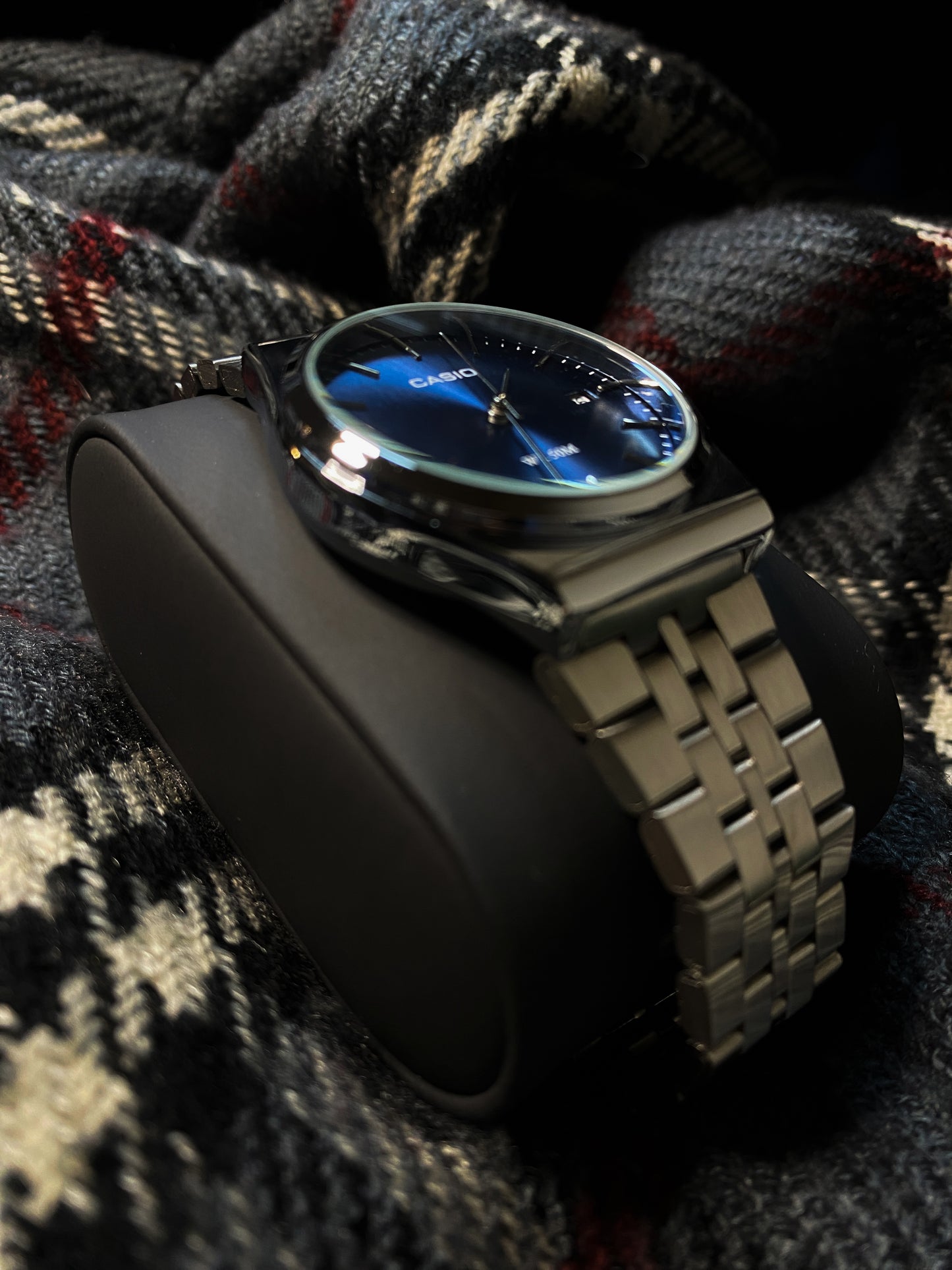 Casio MTP Blue