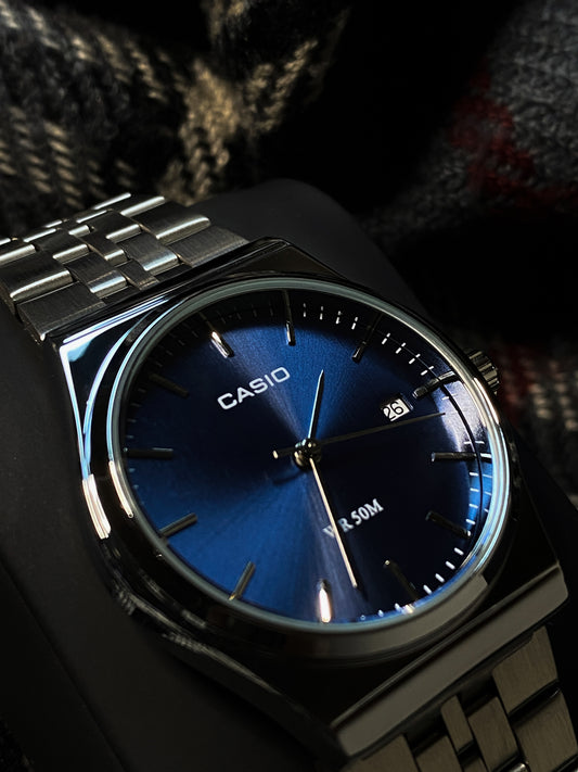 Casio MTP Blue